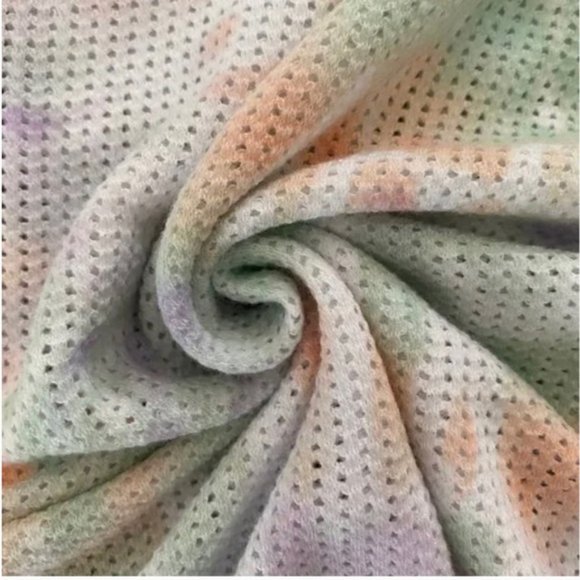 Victoria's Secret PINK | Tie Dye Mesh Long Sleeve Shirt | Size Extra Small - Picture 9 of 13